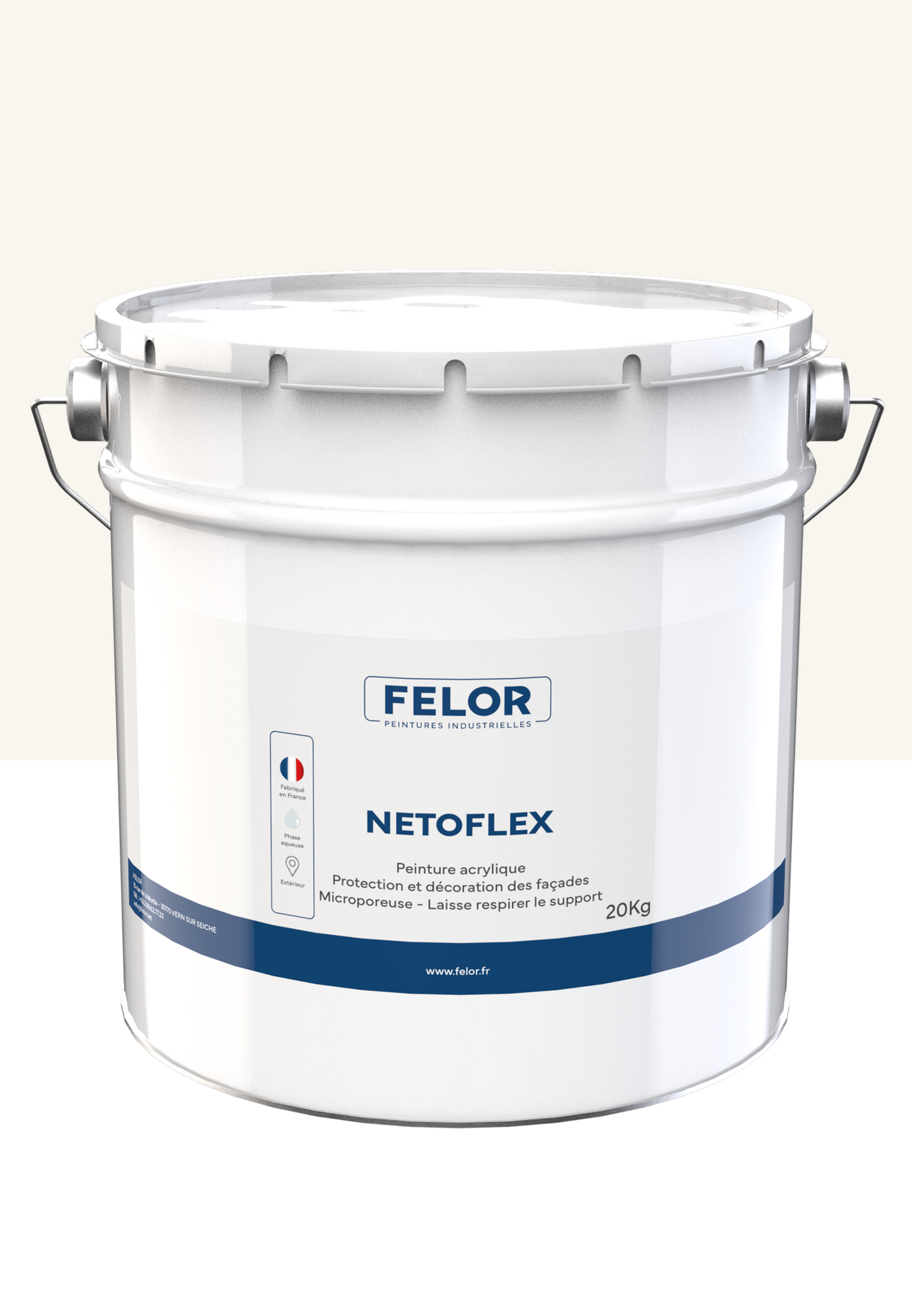 Peinture film semi-épais plastique pour mur et faïence Teintes au choix - NETOFLEX