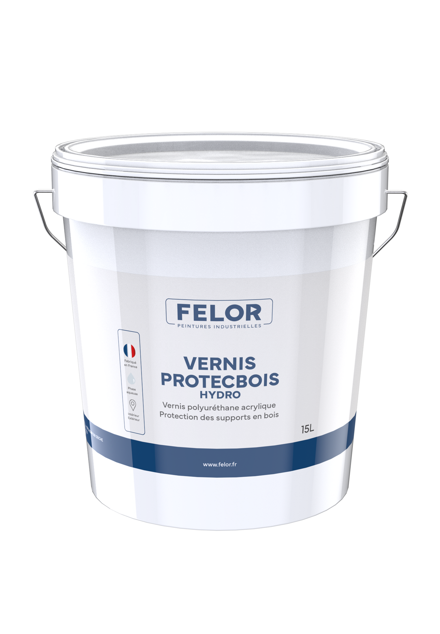 Vernis hydro de protection pour bois intérieur et extérieur - VERNIS PROTECBOIS HYDRO